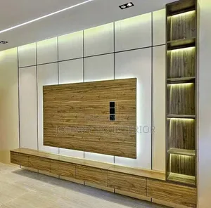 Plain White Line for the TV Console