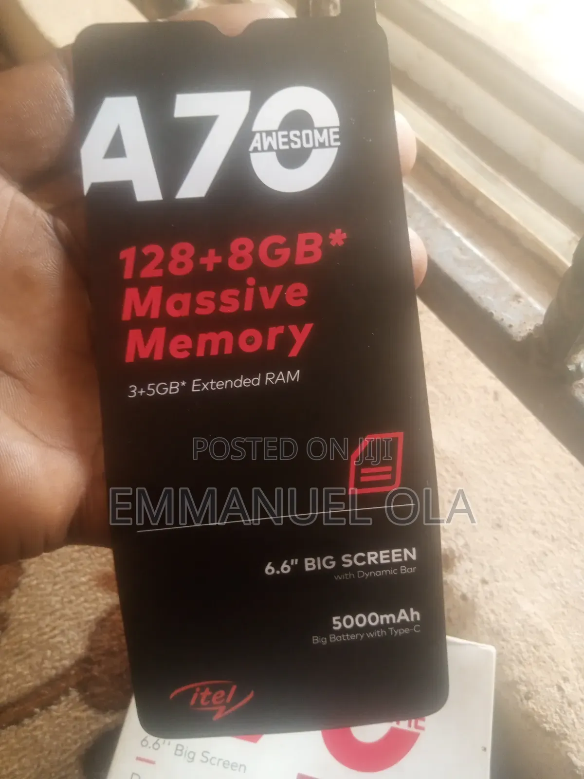 Itel A70 128 GB Blue
