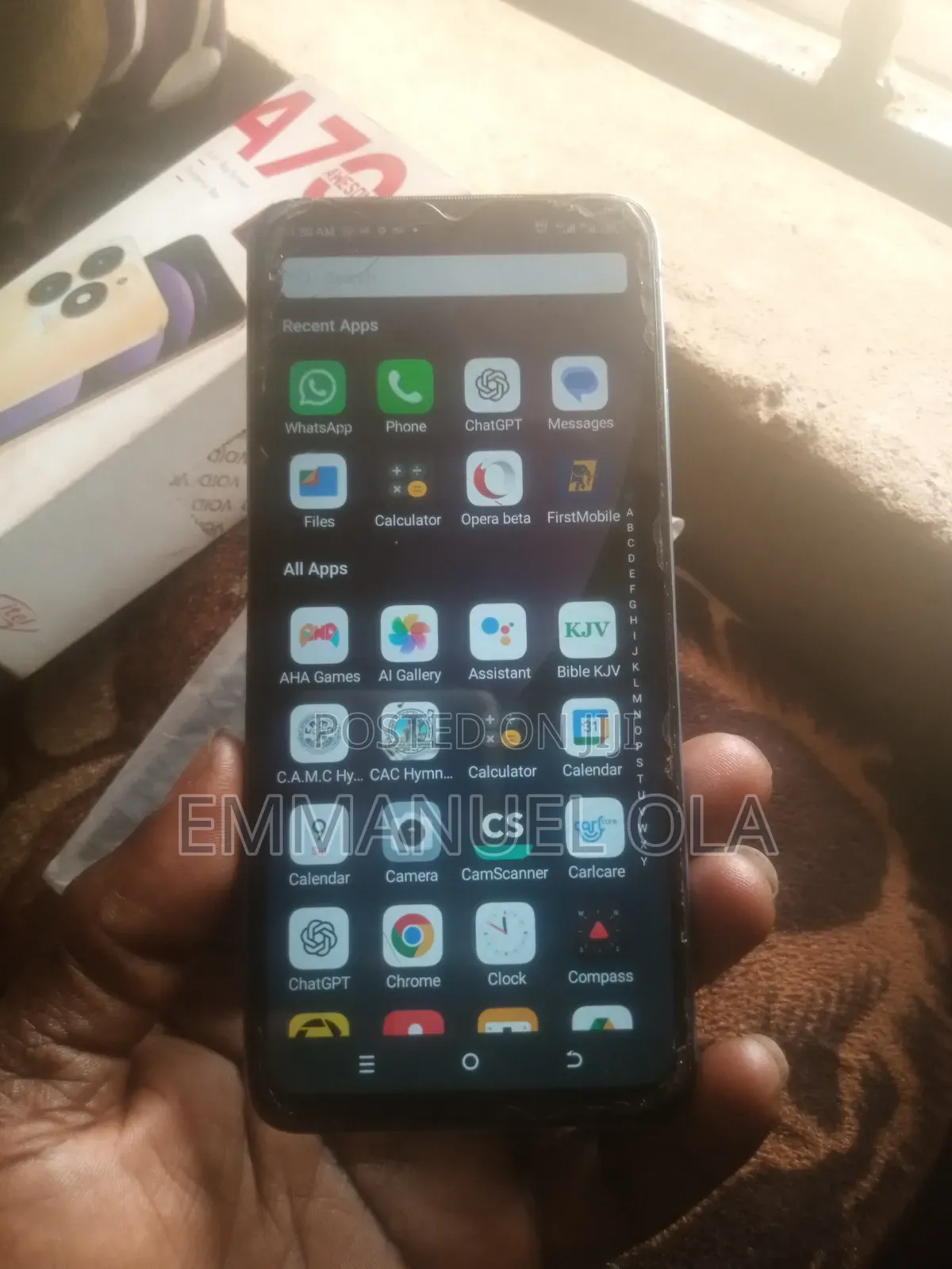 Itel A70 128 GB Blue