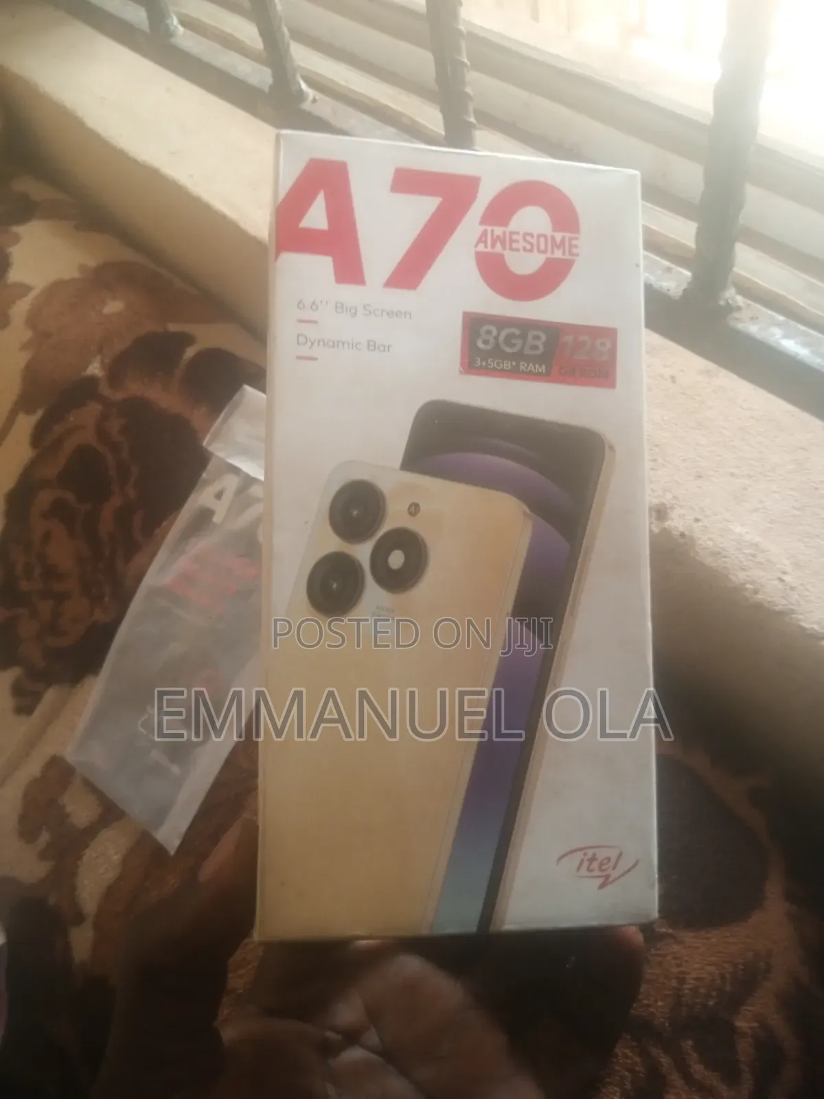 Itel A70 128 GB Blue