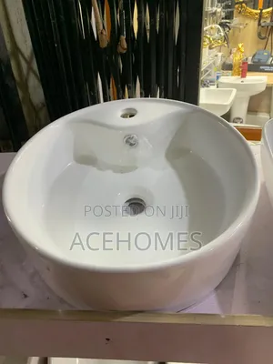 Washing Hand Basin White Tap Hole