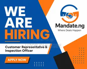 Customer Rep / Inspection Officer – mandate.ng