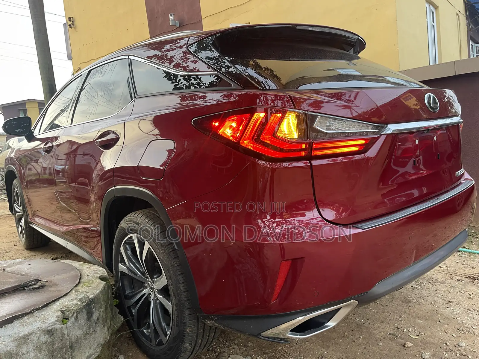 Lexus RX 2018 Red