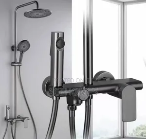 Black Mixer Shower