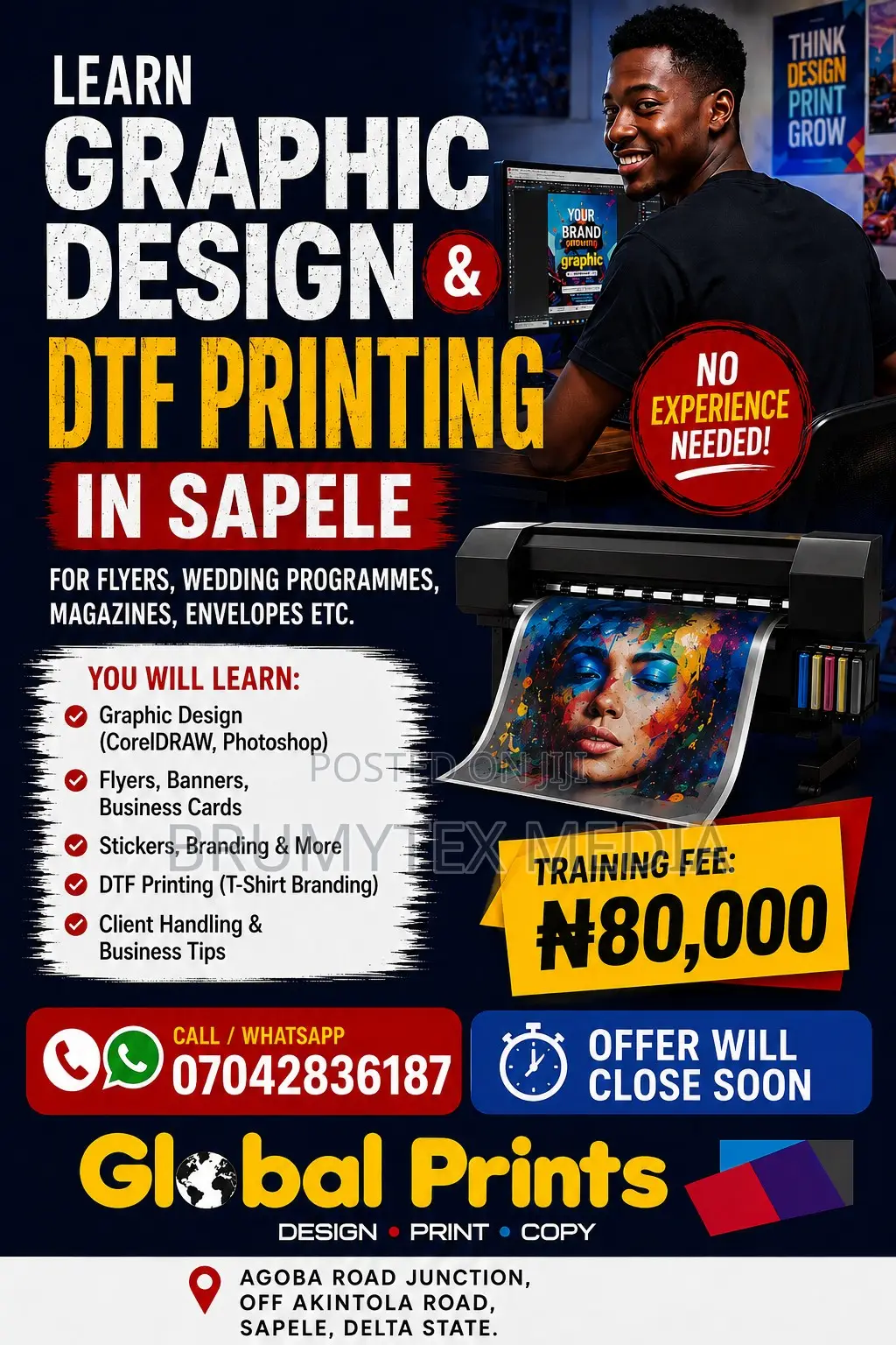 Learn Graphics Design DI Print