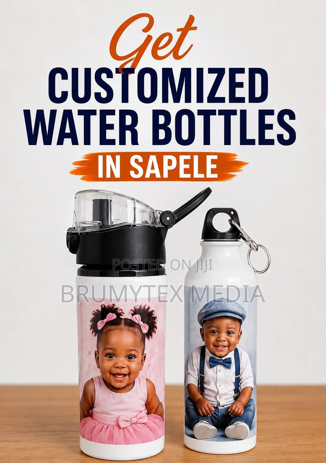 Customized Water Bottles in Sapele