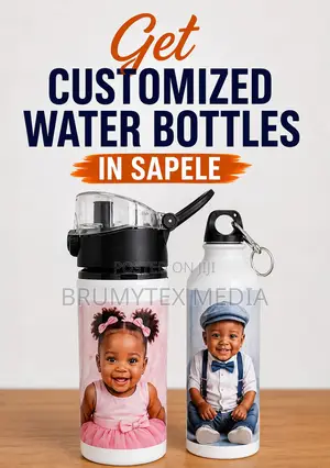 Customized Water Bottles in Sapele