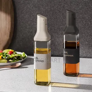 Oil Dispenser Bottle With Pourer Spout, No Drip