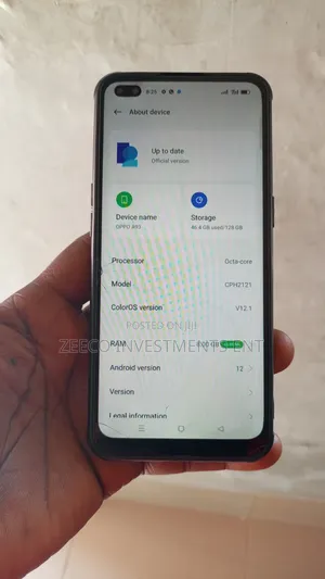 Oppo A93 128 GB Gray