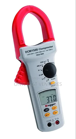 Megger DCM 1500 Amps True RMS AC/DC Clamp Meter