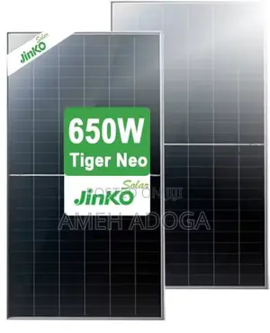 Jinko 650W Bifacial Solar Panel
