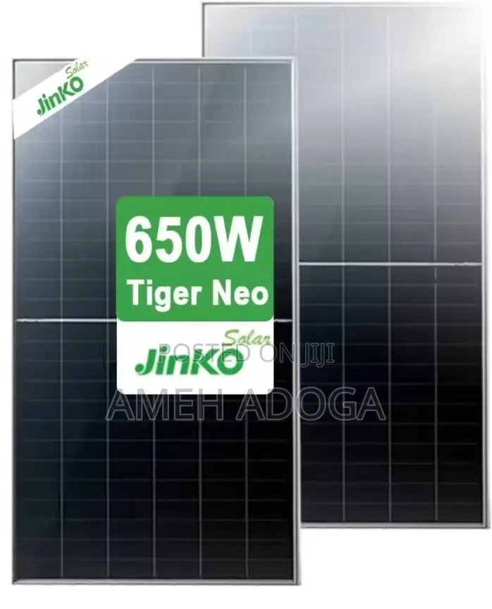 Jinko 650W Bifacial Solar Panel