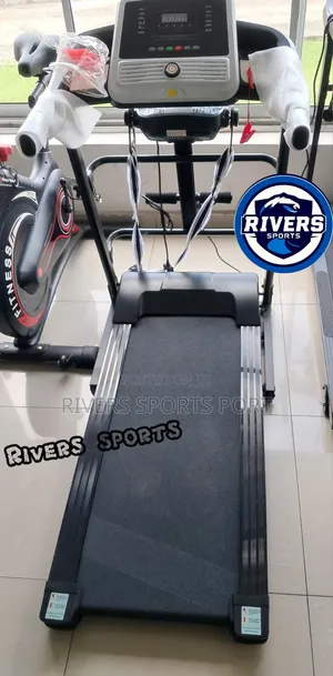 2hp Electric Fat Burner Treadmill With Massager Foldable Manual Inclin