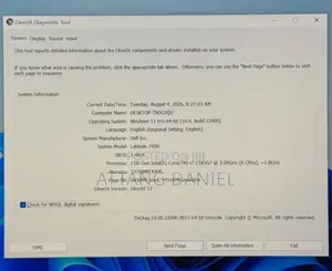 Laptop Dell Latitude 7420 32GB Intel Core i7 SSD 256GB