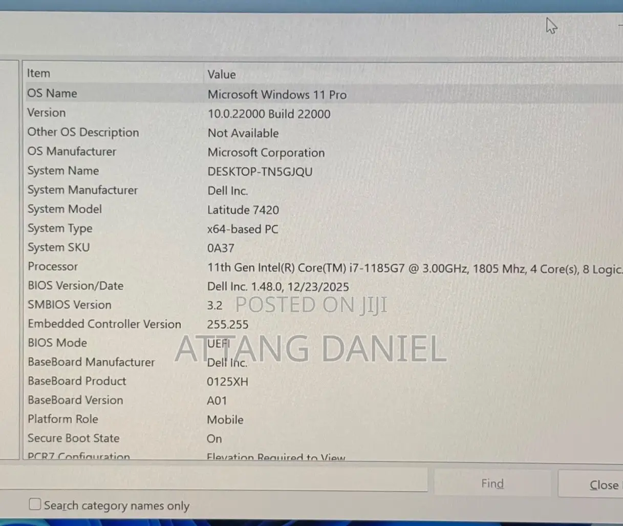 Laptop Dell Latitude 7420 32GB Intel Core i7 SSD 256GB