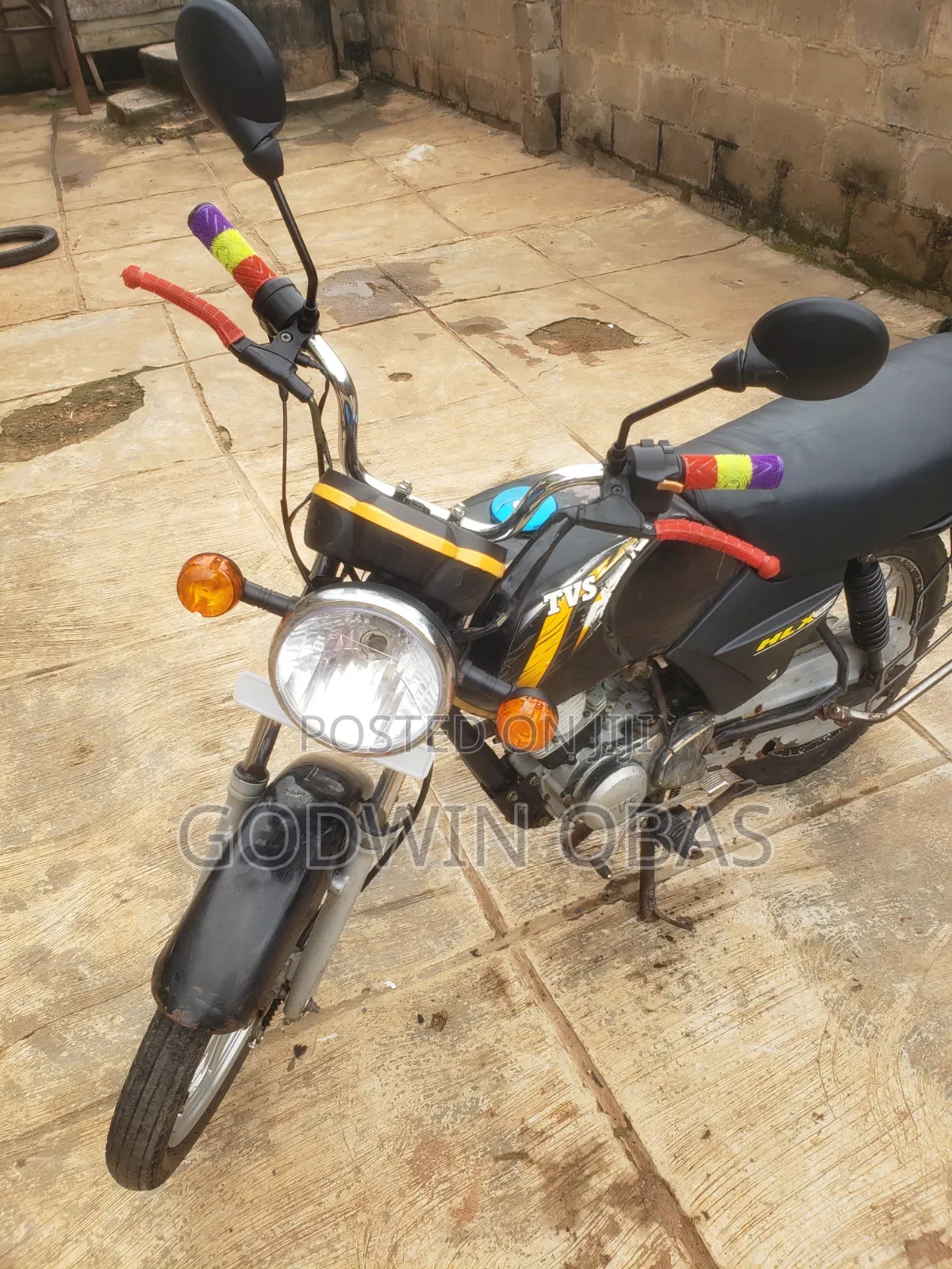 TVS HLX Plus ES 2023 Black