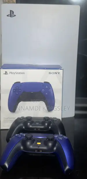 PS5 Digital Edition With 2 Controllers and God of War Ragnarok