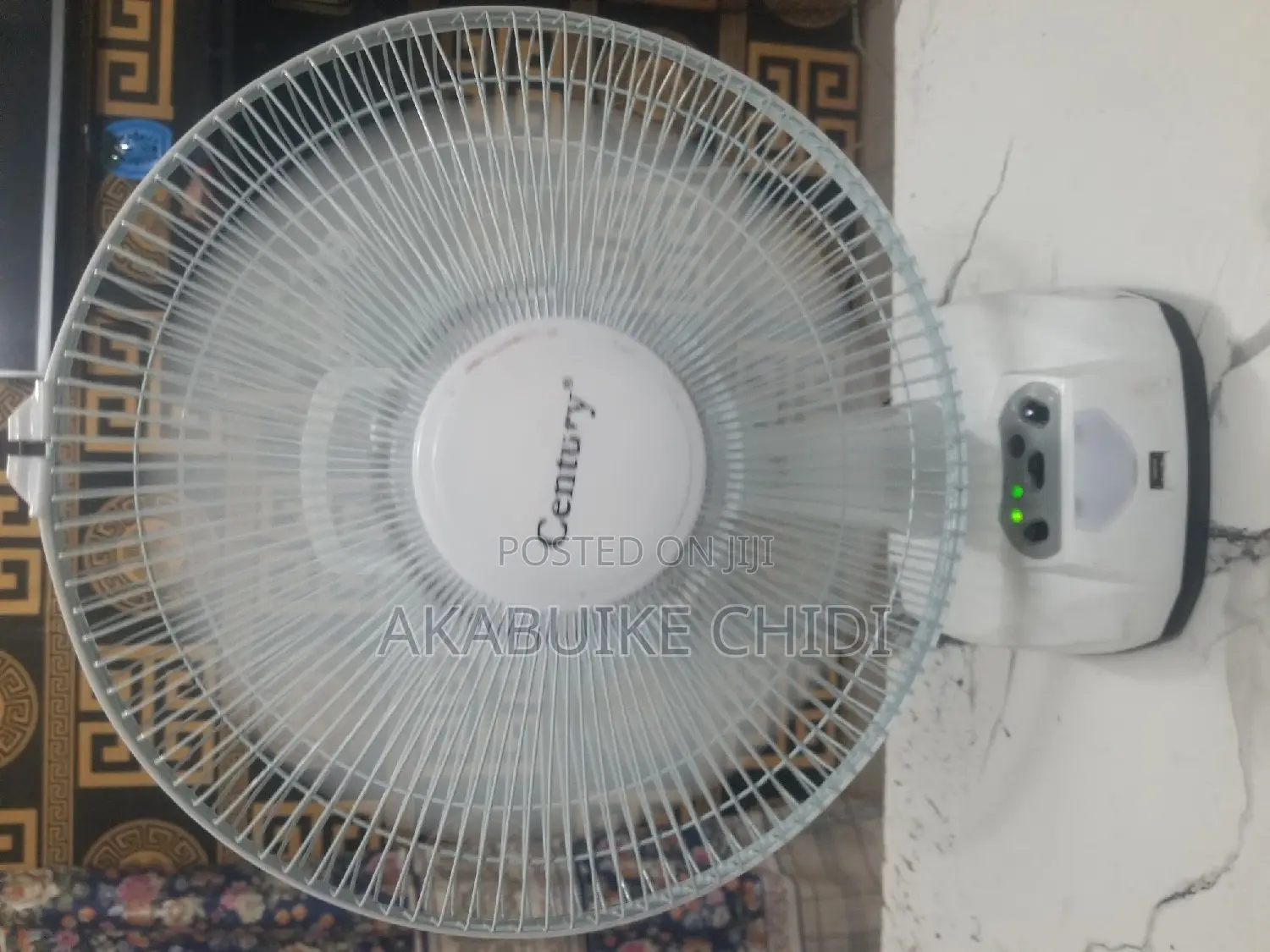 12" Century Table Fan
