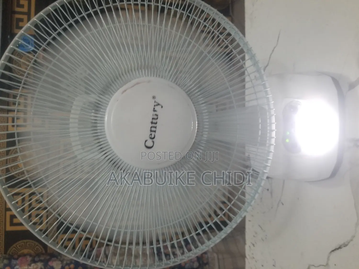 12" Century Table Fan