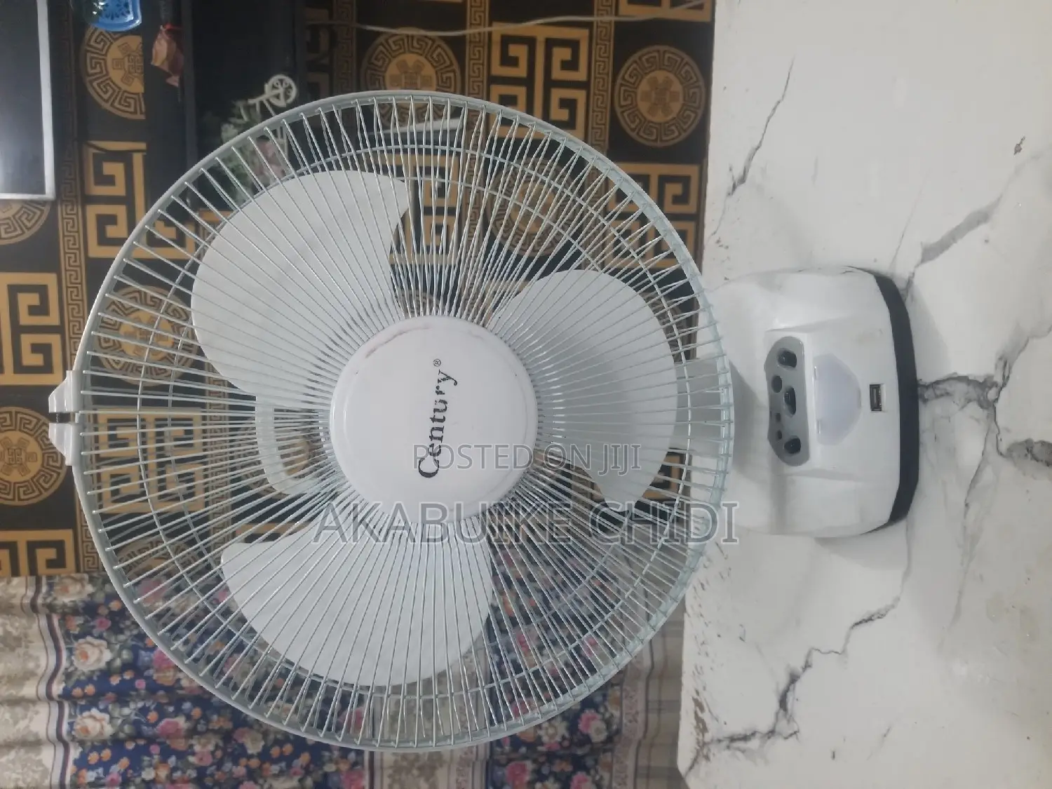 12" Century Table Fan