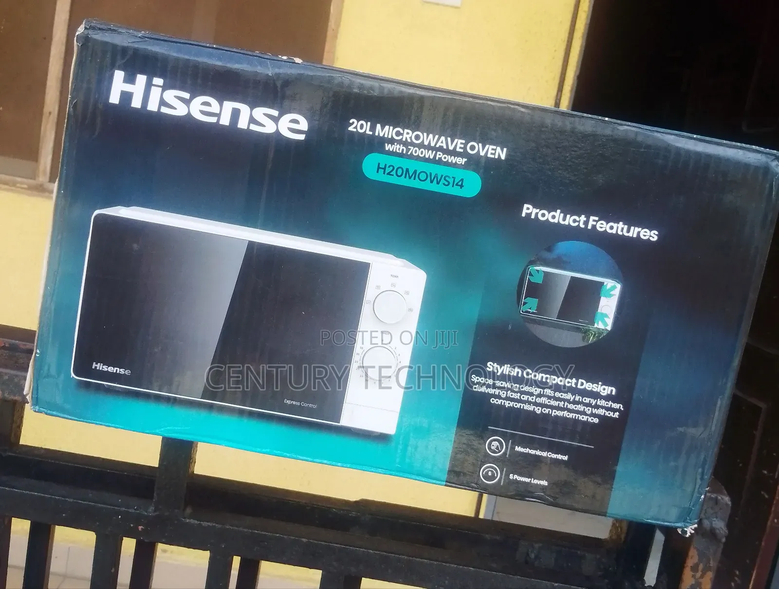 Hisense 20L Manual Microwave Oven – Compact Powerful