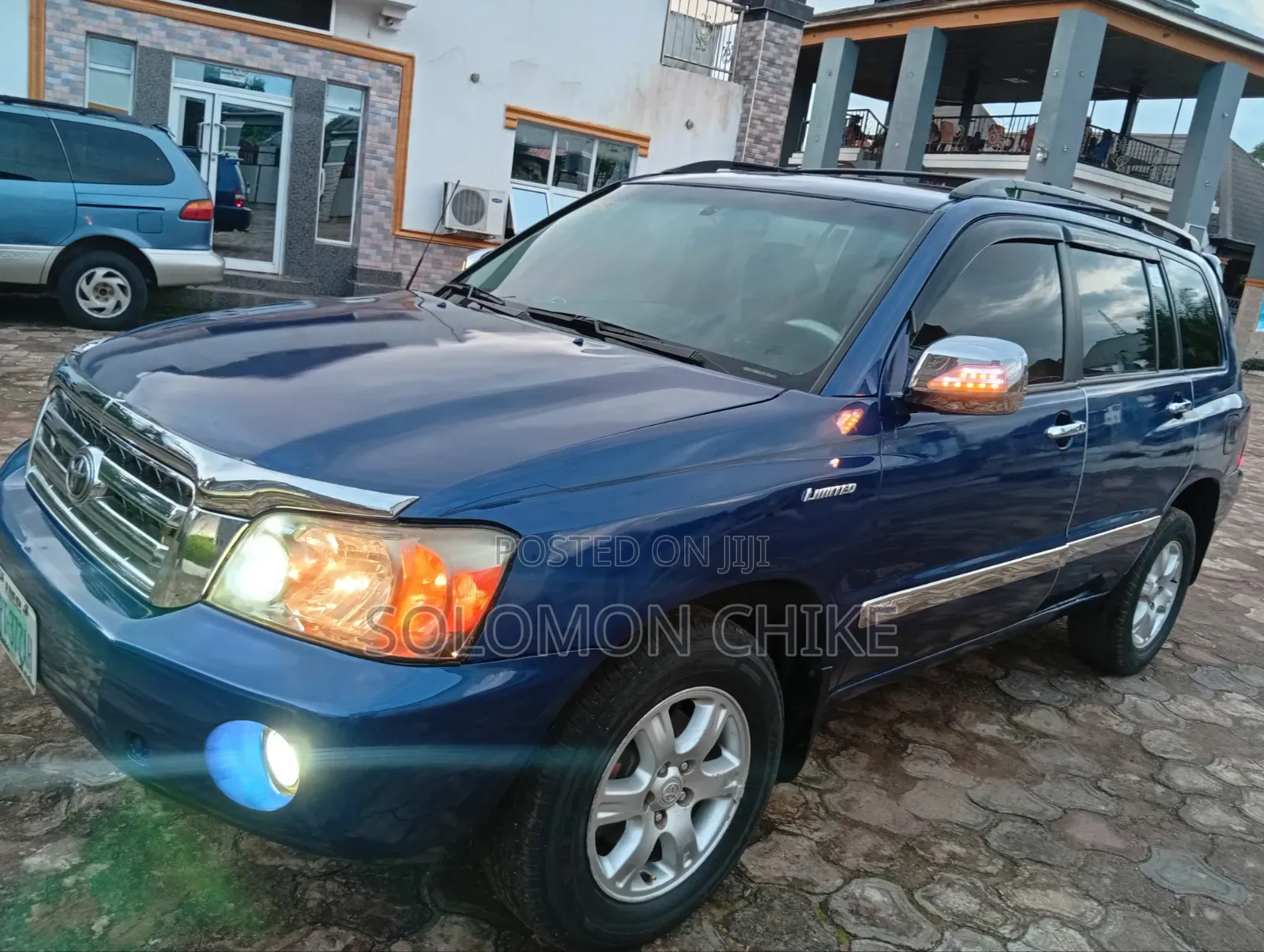 Toyota Highlander 2004 Blue