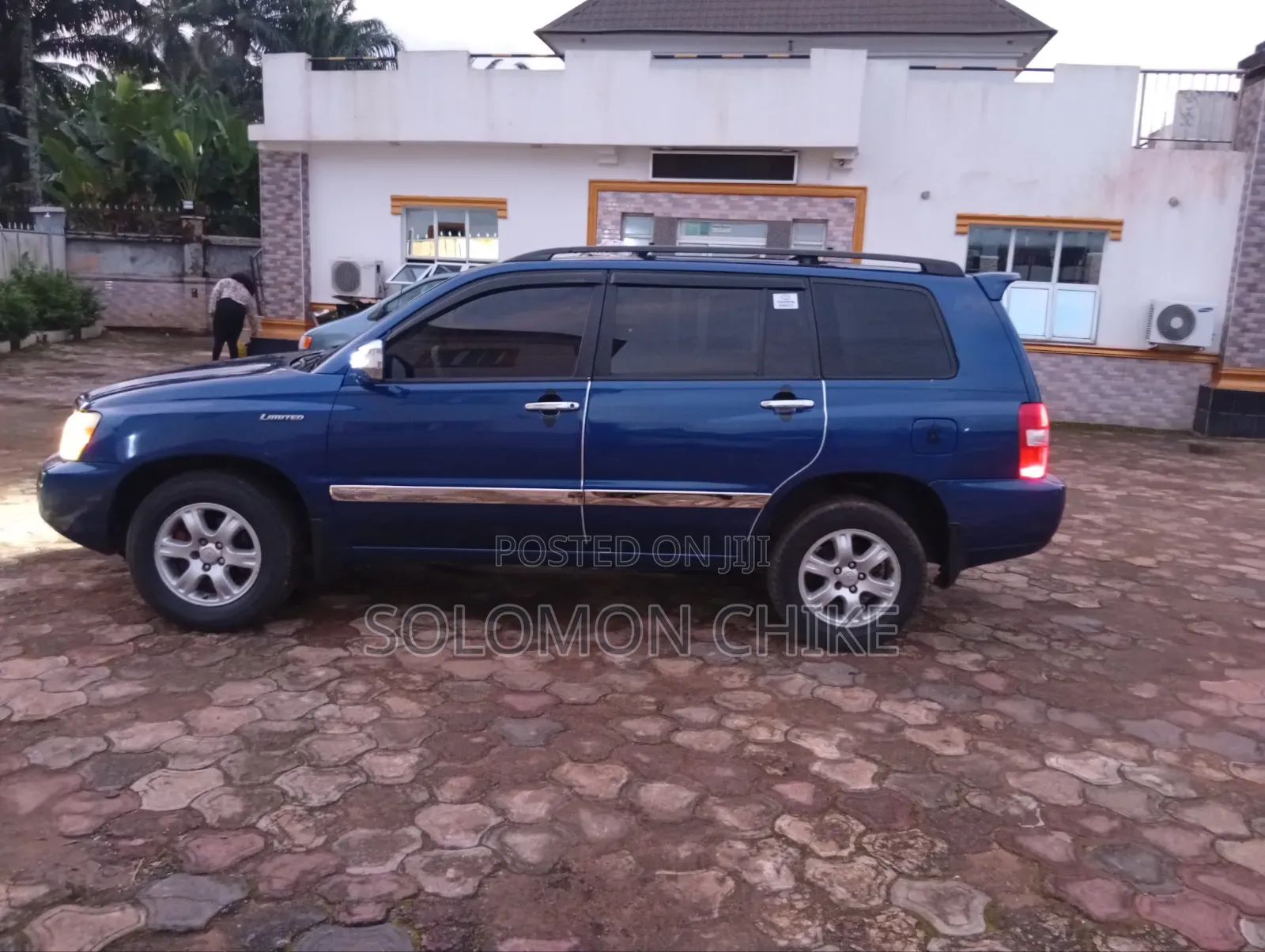 Toyota Highlander 2004 Blue