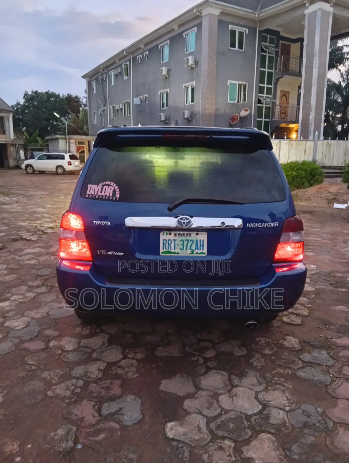 Toyota Highlander 2004 Blue