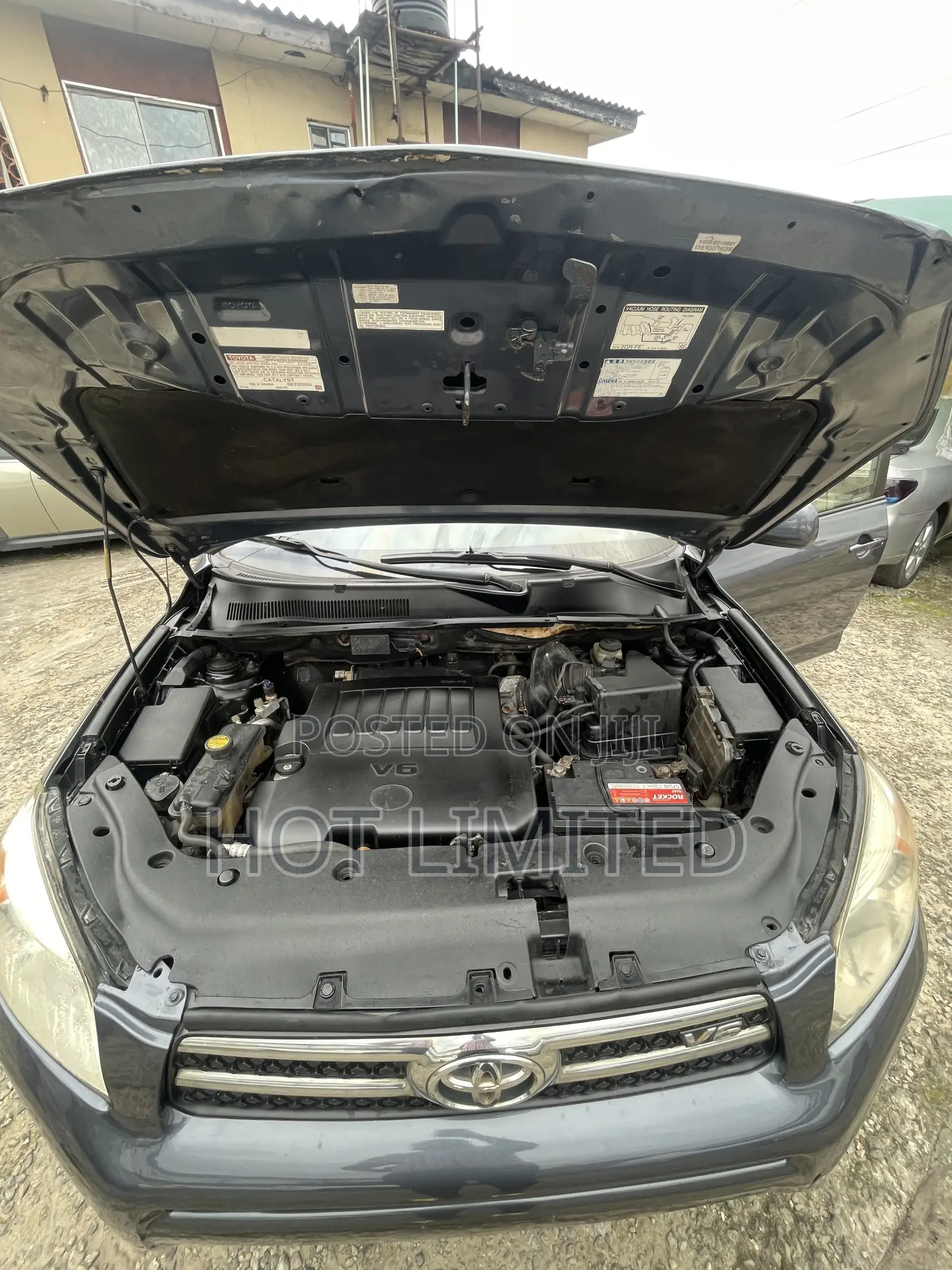 Toyota RAV4 Limited 2008 Gray
