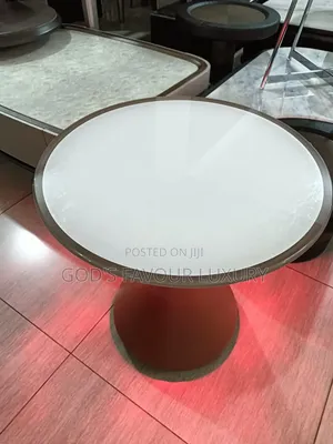 Modern Side Stool With LED Light