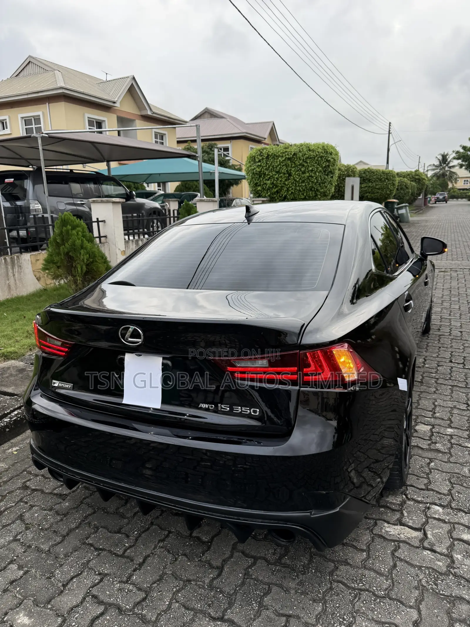 Lexus IS 350 AWD 2016 Black