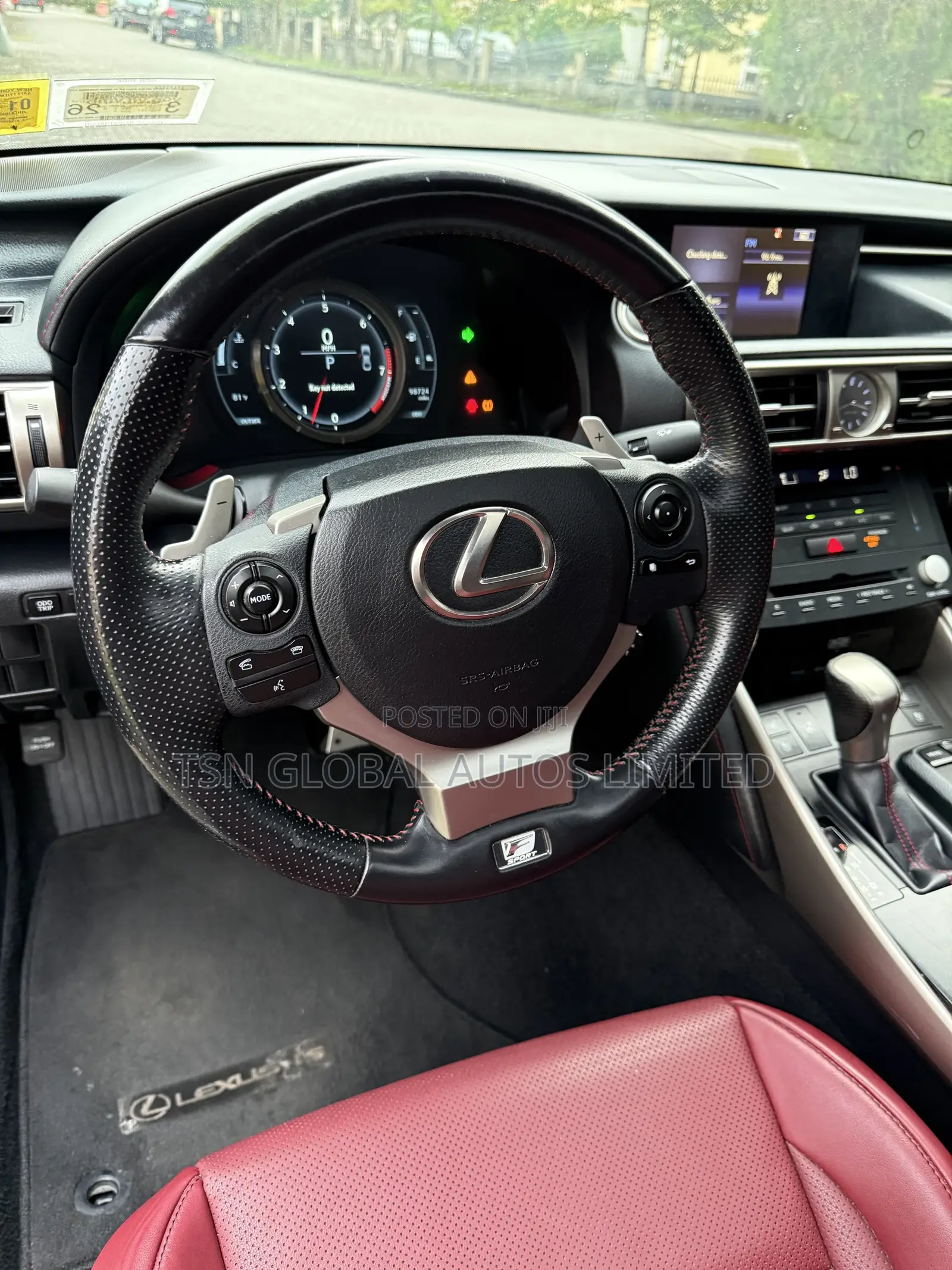Lexus IS 350 AWD 2016 Black