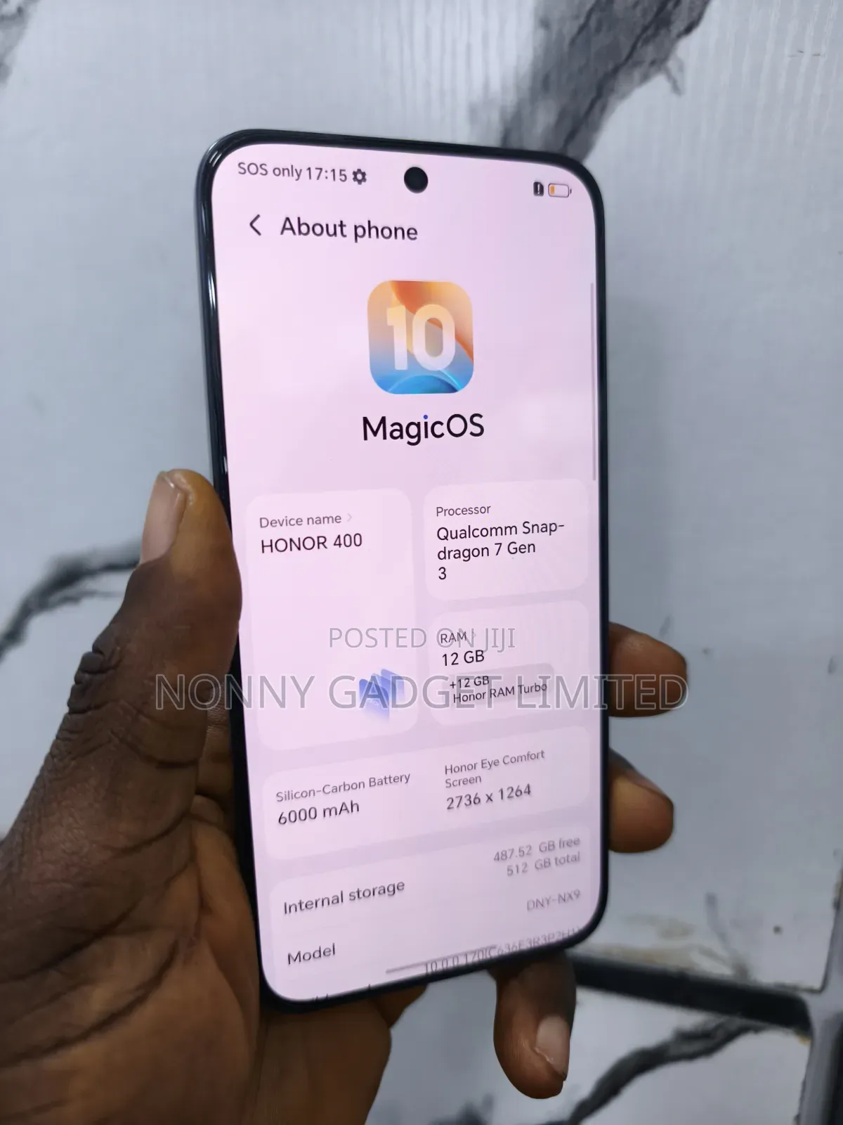 Honor 400 512 GB Black