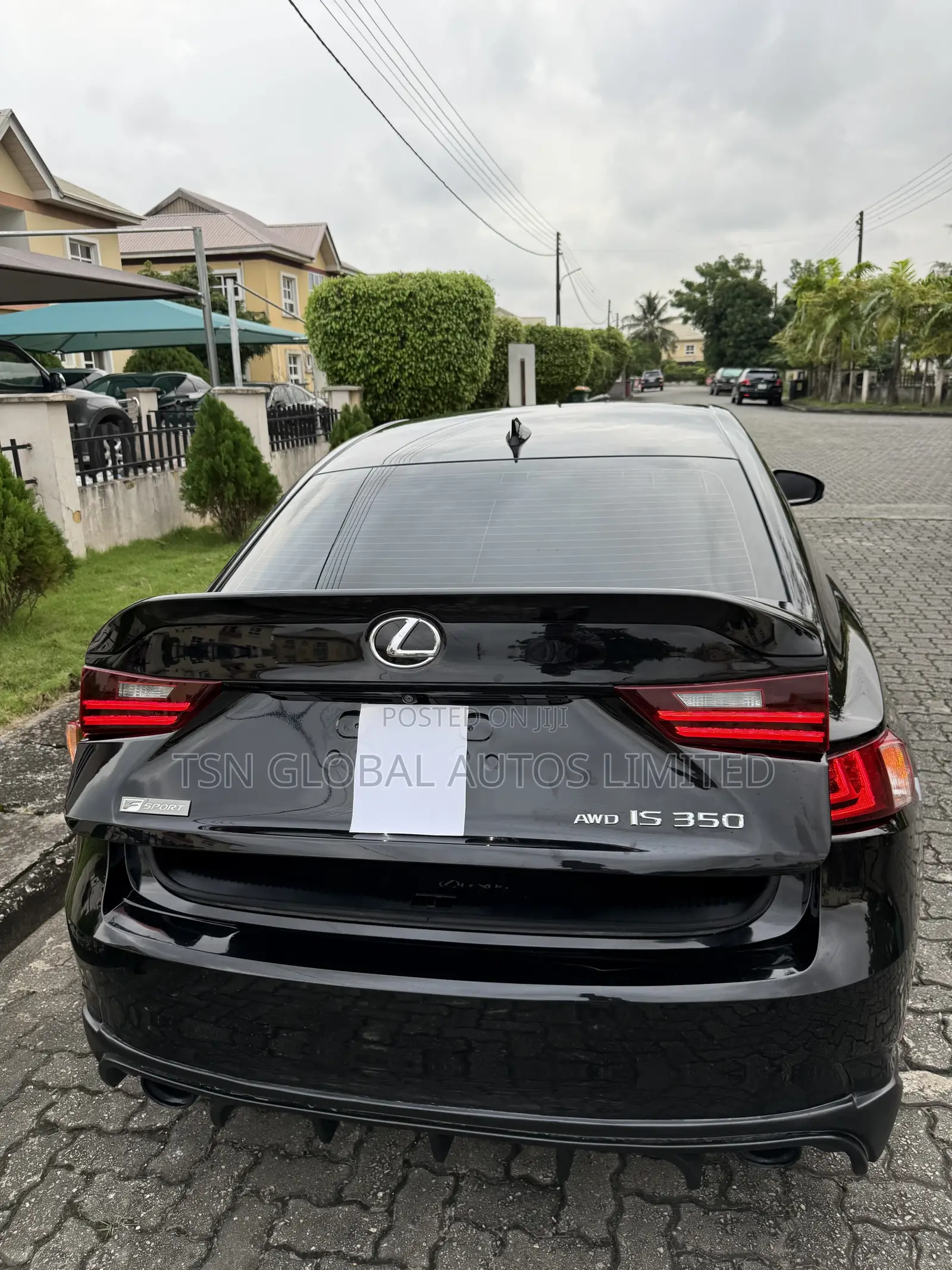 Lexus IS 350 AWD 2016 Black