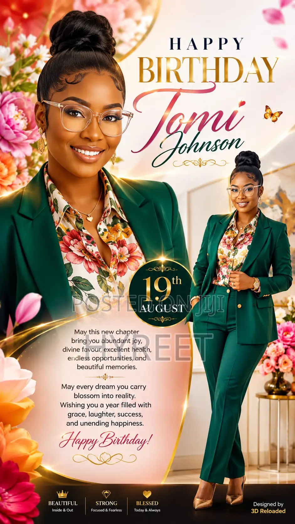 Luxury Birthday Flyer