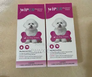Wiper Ticks, Fleas and Mites Soft Chew 4.5-10kg(3 Chews)
