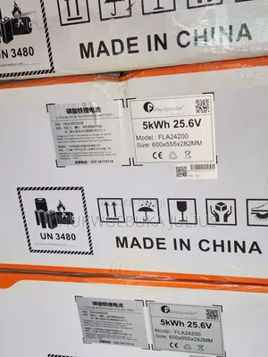Felicity Solar 5kWh 25.6V Lithium Iron Phosphate (LiFePO4) Battery