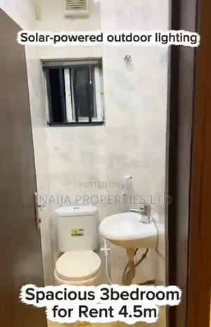 3bdrm Apartment in Jubilee Estate, Sangotedo for rent