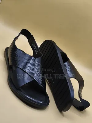 Leather Skin Men Palm Sandals