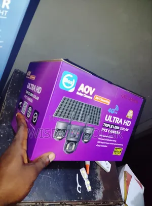 Ultra CCTV Camera With Solar Panel