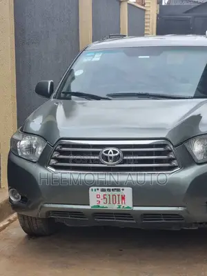 Toyota Highlander Limited 2008 Green