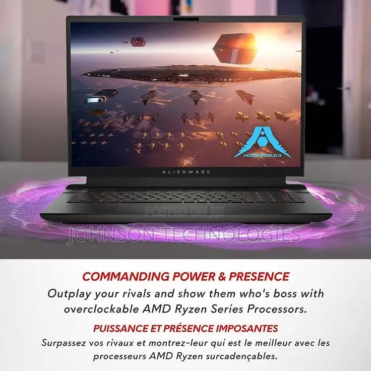New Laptop Alienware Area-51m 32GB Intel Core Ultra 9 SSD 1T