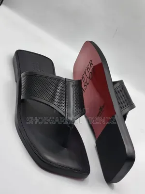 Durabe Peter Ascot Men Leather Palm Slippers | Comfy and Elegant