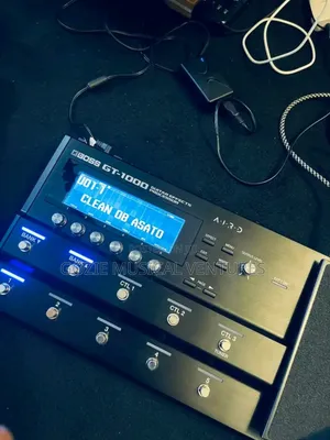 Boss GT-1000 Guitar Effect Processor With Quality Sound
