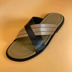 Men's Leather Slippers