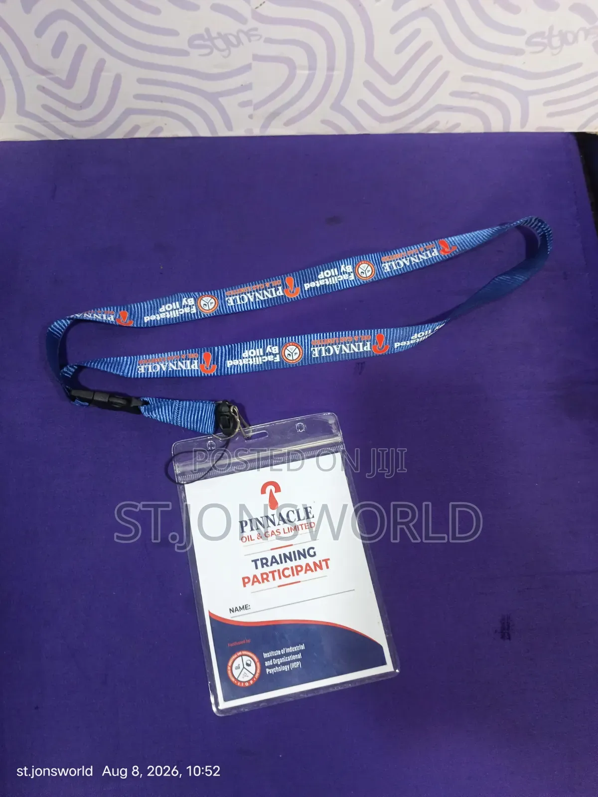 Event Name Tag