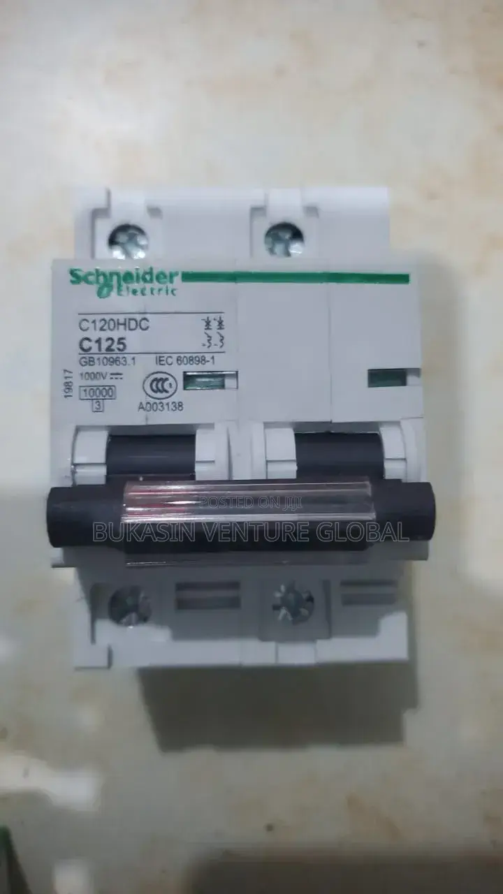 125amps MCB Breaker 2pole Available in Any Size