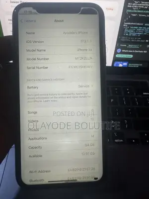 Apple iPhone XR 64 GB Blue