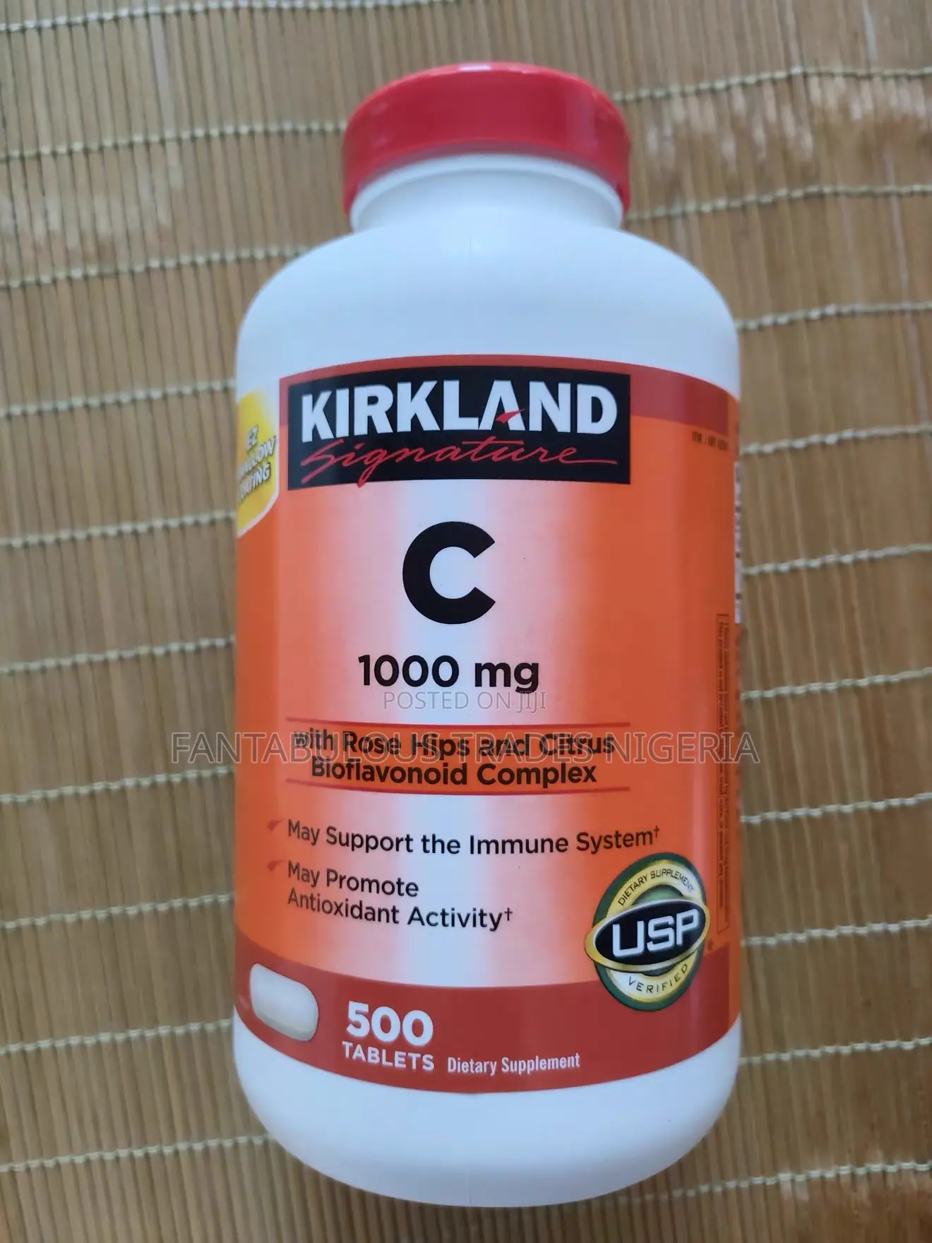 Kirkland Vitamin C 1000mg_Rose Hip_citrus Bioflavonoids Complex