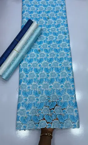 Metallic Guipure Crystal Stone Lace